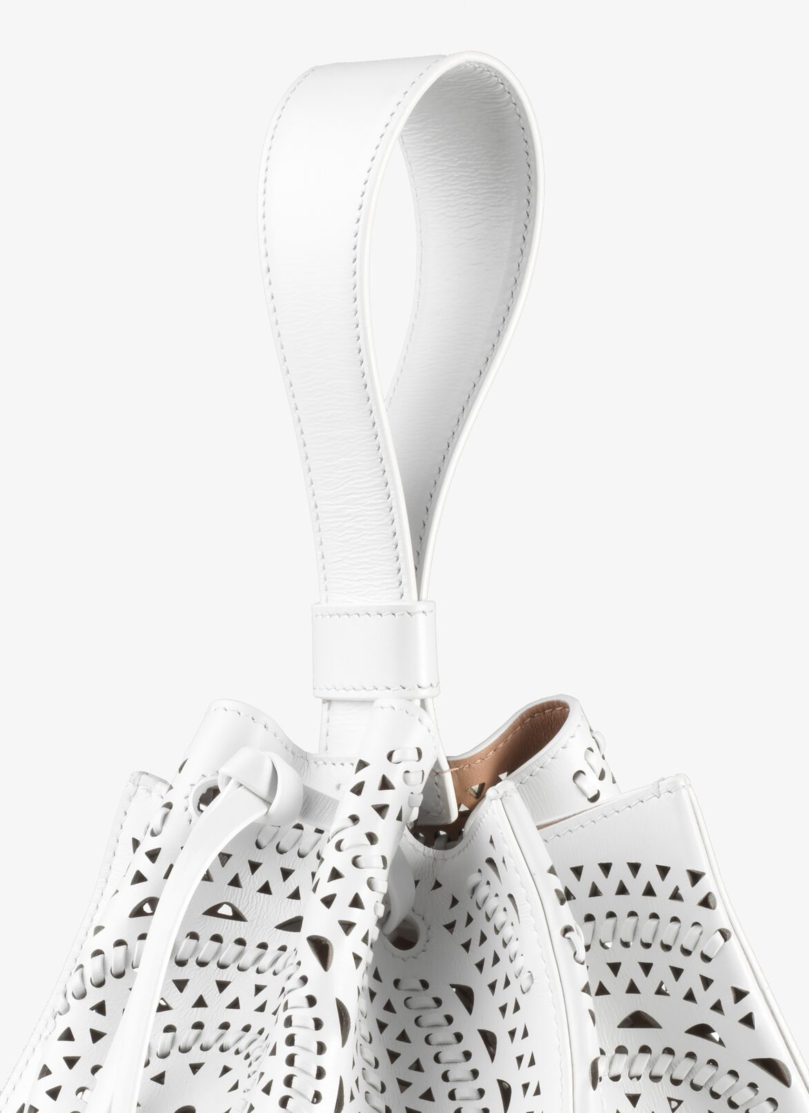 Rose-Marie 19 Bracelet Bag ALAÏA WHITE ROSE-MARIE 19 BRACELET BAG